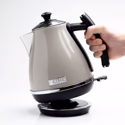 Haden Cotswold Putty Electric Jug Kettle 1.7L Cordless, Removeable Filter, 3000W
