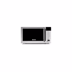 Haden 20L Digital Stainless Steel Microwave Oven - 800W, Compact Microwave, 5 Power Levels, Auto Defrost & Child Lock, Easy C ...