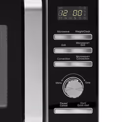 Haden Silver Combi Black, Silver Solo microwave Countertop 25 L 900 W