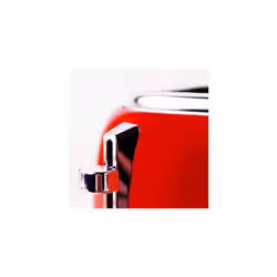 Haden Jersey Toaster  Retro Electric Stainless-Steel Toaster with Reheat and Defrost Functions  1370-1630W, 220-240V, 4 Slice, Red - CD40