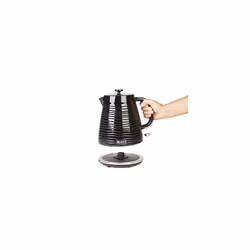 Devon Black Kettle - Electric Fast Boil Kettle - 1.7L Capacity - BPA Free Kettle With Auto-shutoff & Boil-Dry Protection - 3000W