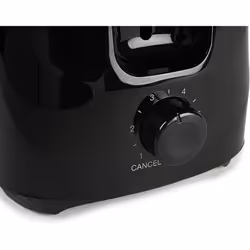 Pifco 700W 2 Slice Toaster, Black
