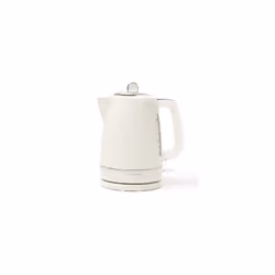 Starbeck White Kettle - 1.7L Fast Boil, Quiet, Cordless Electric Kettle - 3000W, BPA Free, Ergonomic Handle, Energy-Efficient ...