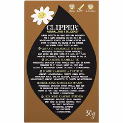 Clipper Organic Infusion Chamomile 20 Tea Bags (Pack of 6)