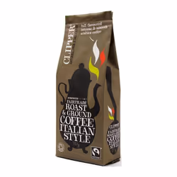Clipper ORG & FT Italian Style R&G Coffee 227g x8