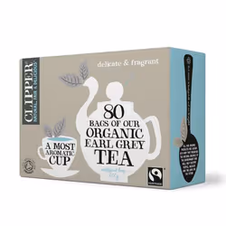 Clipper Organic Earl Grey Black Tea 80 bags