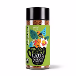 Clipper Organic Latin American Arabica Decaf Instant Coffee 100g