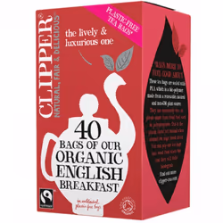Clipper Organic & Fair Trade English Breakfast Tea 40 Bags