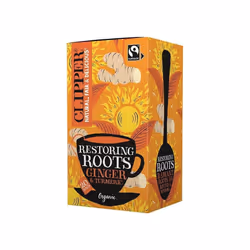 Clipper Organic Fairtrade Restoring Roots 20s (Pack of 4)