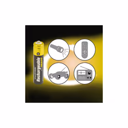 Lloytron NIMH AccuReady Rechargeable AAA Batteries | 4PK | 550mAh