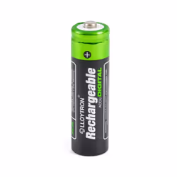Lloytron Rechargeable Battery 1300 mAh Size AA Pack of 4 1000 charges (B012)