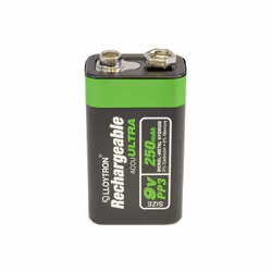 Lloytron 9 V 250 mAh NIMH AccuUltra Battery (Model No. B018)