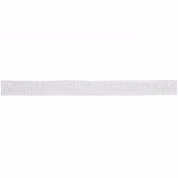 Minerva 20mm Nylon Lace Trim White - per metre