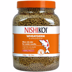 Nishikoi Wheatgerm Complete Food for Koi and Pond Fish - Small Pellets - 750g