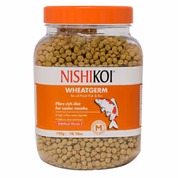 Nishikoi Wheatgerm Medium Pellet Fish Food 750g