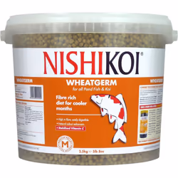 Nishikoi Wheatgerm Complete Food for Koi and Pond Fish - Medium Pellets - 2.5kg