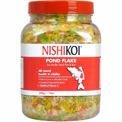Nishikoi 390g Flake Fish Food