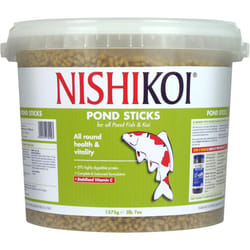 Nishikoi Pond Sticks Complete Food for Koi and Pond Fish - 1575g