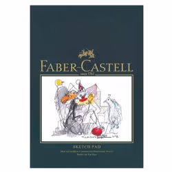 Faber-Castell Art & Graphic Sketch Pad, A5 160 GSM Pad of 40 Sheets
