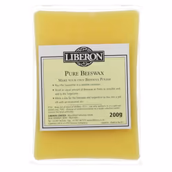 Liberon 003883 Purified Beeswax Block 200g
