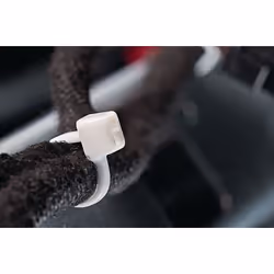 Hellermann Tyton T18R cable tie Polyamide White 100 pc(s)