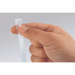 Hellermann Tyton REL100 cable tie Releasable cable tie Polyamide Black 100 pc(s)