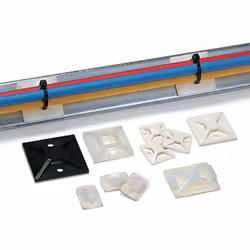 Hellermann Tyton MB4A, Black, Plastic, 100 pc(s), RoHS, 28 mm, 28 mm