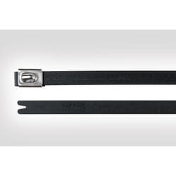 Hellermann Tyton MBT5SFC cable tie Polyester, Stainless steel Black 100 pc(s)