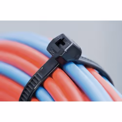 Hellermann Tyton T120ROS cable tie Polyamide Black 100 pc(s)