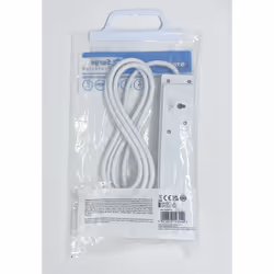 Multi Plug Extension | 4 Socket Extension Cable | 2m Extension Lead | 13A Surge Protected | 4WSSP2MCP10