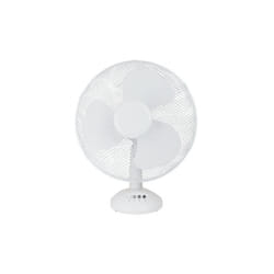STATUS 3 Speed Oscillating Desk Fan - 12in. [S12DESKFAN1PKB]