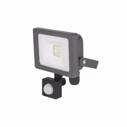 STATUS Slim Line LED Floodlight with PIR - Grey - 10W [S10WSFLGPIR1PKB6]