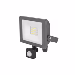 STATUS Slim Line LED Flood Light with PIR - Grey - 20W [S20WSFLGPIR1PKB6]