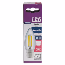 4w BC Day Light Candle Filament LED 8522204