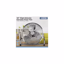 STATUS 3 Speed Floor Stand Fan - 18in. [S18CFLOORFAN1PKB]