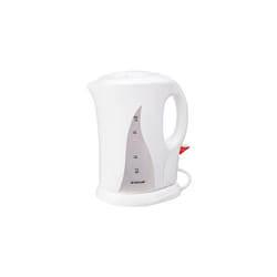 Denver Water Kettle | 1 Litre Kettle | White | 2kw Fast Boiling Kettle | DENVERKETTLE