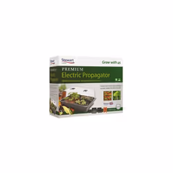 Stewart Garden Thermostatic Control Non Adjustable Electric Propagator - 52cm - Black (2598005)