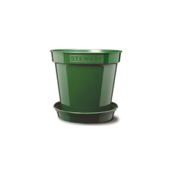 Stewart Garden Premium Flower Pot - 20.3cm - Green (2835004)