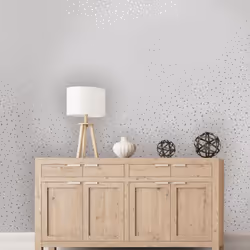 Holden Decor Terrazzo Grey Silver Wallpaper
