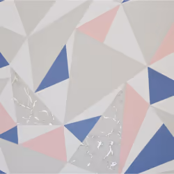 Lytham Pink Navy Wallpaper Holden Marble Geometric White Silver Grey Metallic