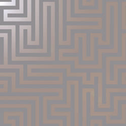 Holden Decor Glistening Maze Rose Gold Wallpaper 12914
