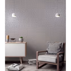 Holden Decor Glistening Maze Rose Gold Wallpaper 12914