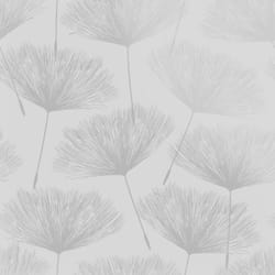 Holden Decor Glistening Fleur Grey Wallpaper 12920
