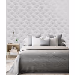 Holden Decor Glistening Fleur Grey Wallpaper 12920
