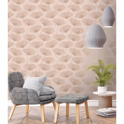 Holden Decor Glistening Fleur Blush Pink Wallpaper 12921