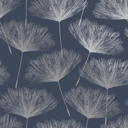 Holden Decor Glistening Fleur Navy Wallpaper 12922