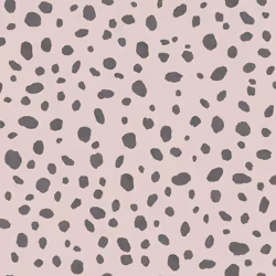 Dalmatian Dots Wallpaper Holden Animal Print Black Pink Trendy Contemporary