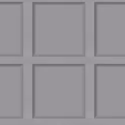 Holden Decor Modern Wood Panel 3D Effect Wooden Panelling Wallpaper Feature Wall 10m Roll - Grey 12981