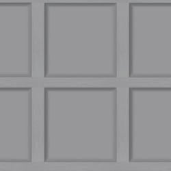 Holden Decor Modern Wood Panel 3D Effect Wooden Panelling Wallpaper Feature Wall 10m Roll - Grey 12981