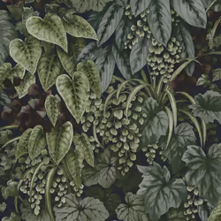 Holden Decor Outside In Living Wall Navy Wallpaper 13121